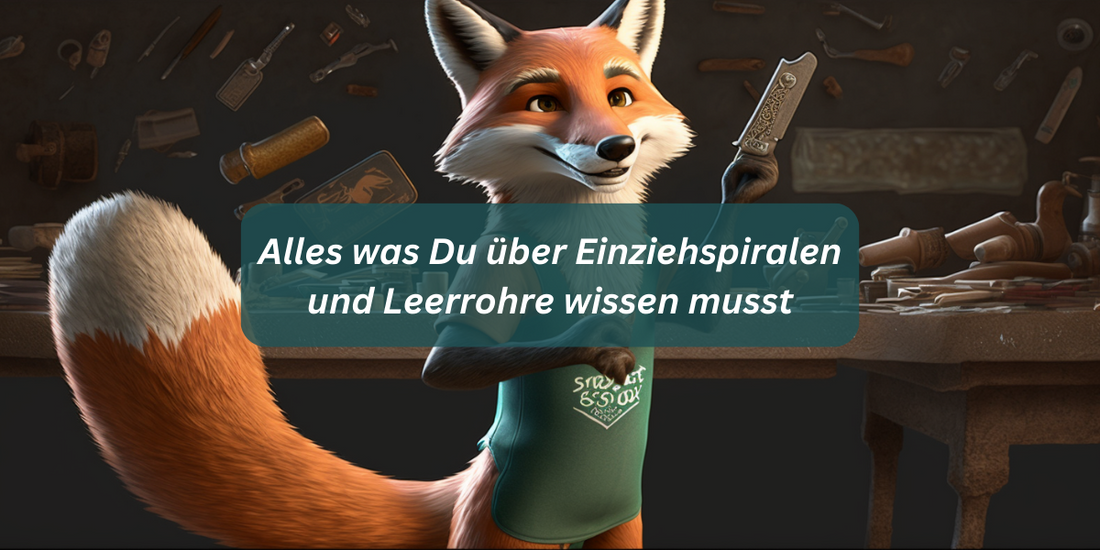 Alles was Du über Einziehspiralen und Leerrohre wissen musst