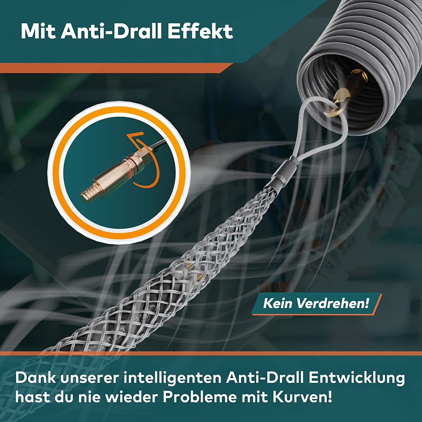 Die durchdachte Einziehspirale 30 Meter