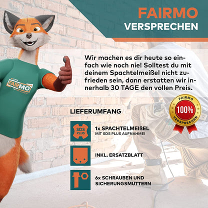 Der effektive Spachtelmeißel SDS Plus
